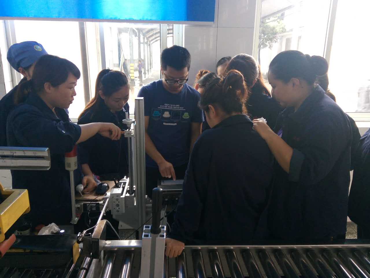 大字符喷码机操作培训