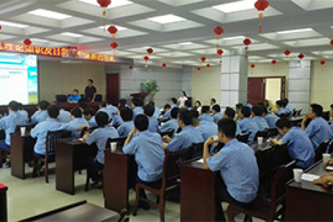 提升效劳品质，合肥尊龙凯时人生就是搏对安徽华菱电缆增强喷码机培训