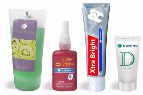 软管包装，怎样举行激光喷码？