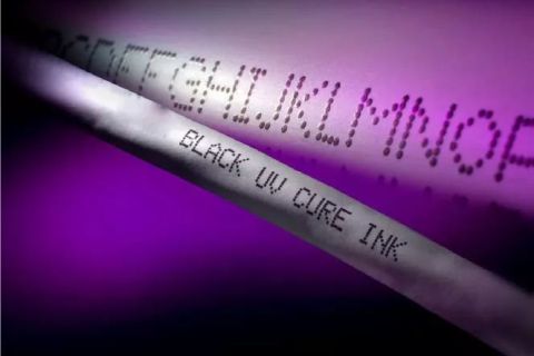 灯管喷码应用：喷印清晰，耐磨不褪色