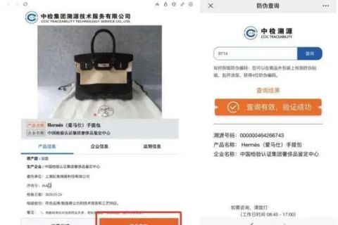 中检奢侈品鉴定溯源防伪系统，为奢侈品市场保驾护航
