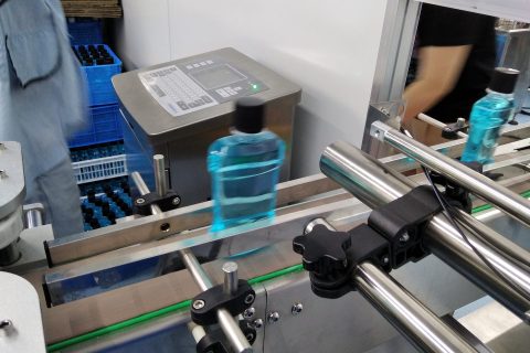 漱口水喷码效果如何控制？