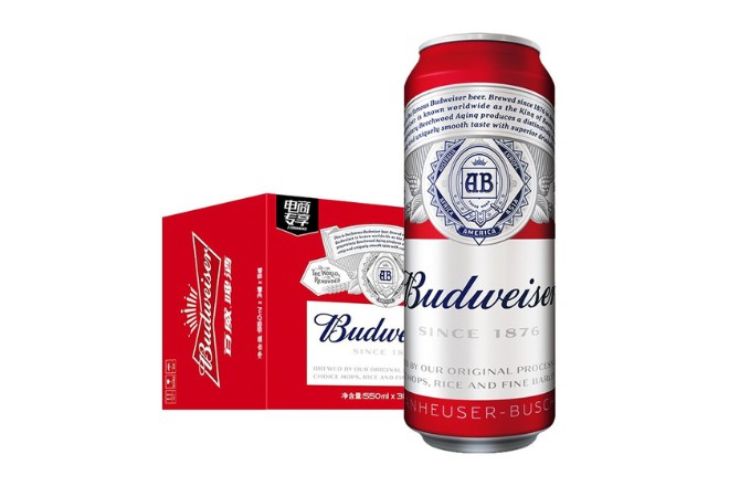 百威啤酒外箱